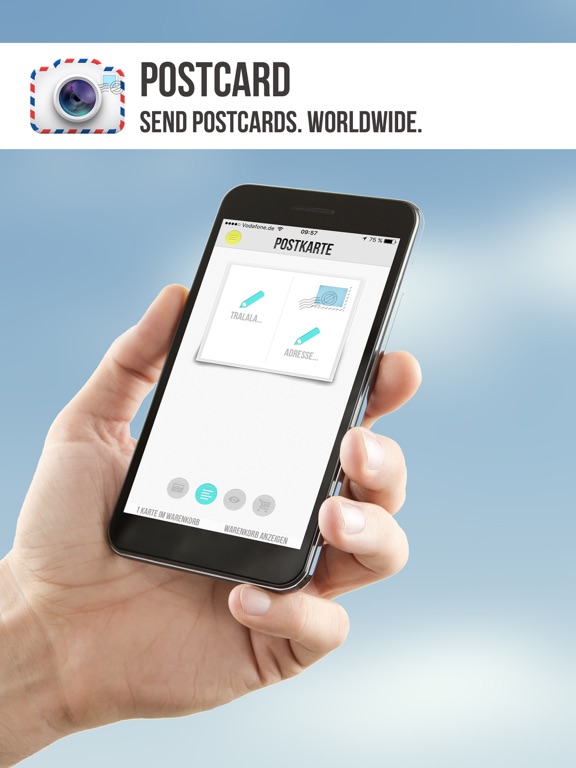 Postcard. iPad screenshot 2 - Travel app