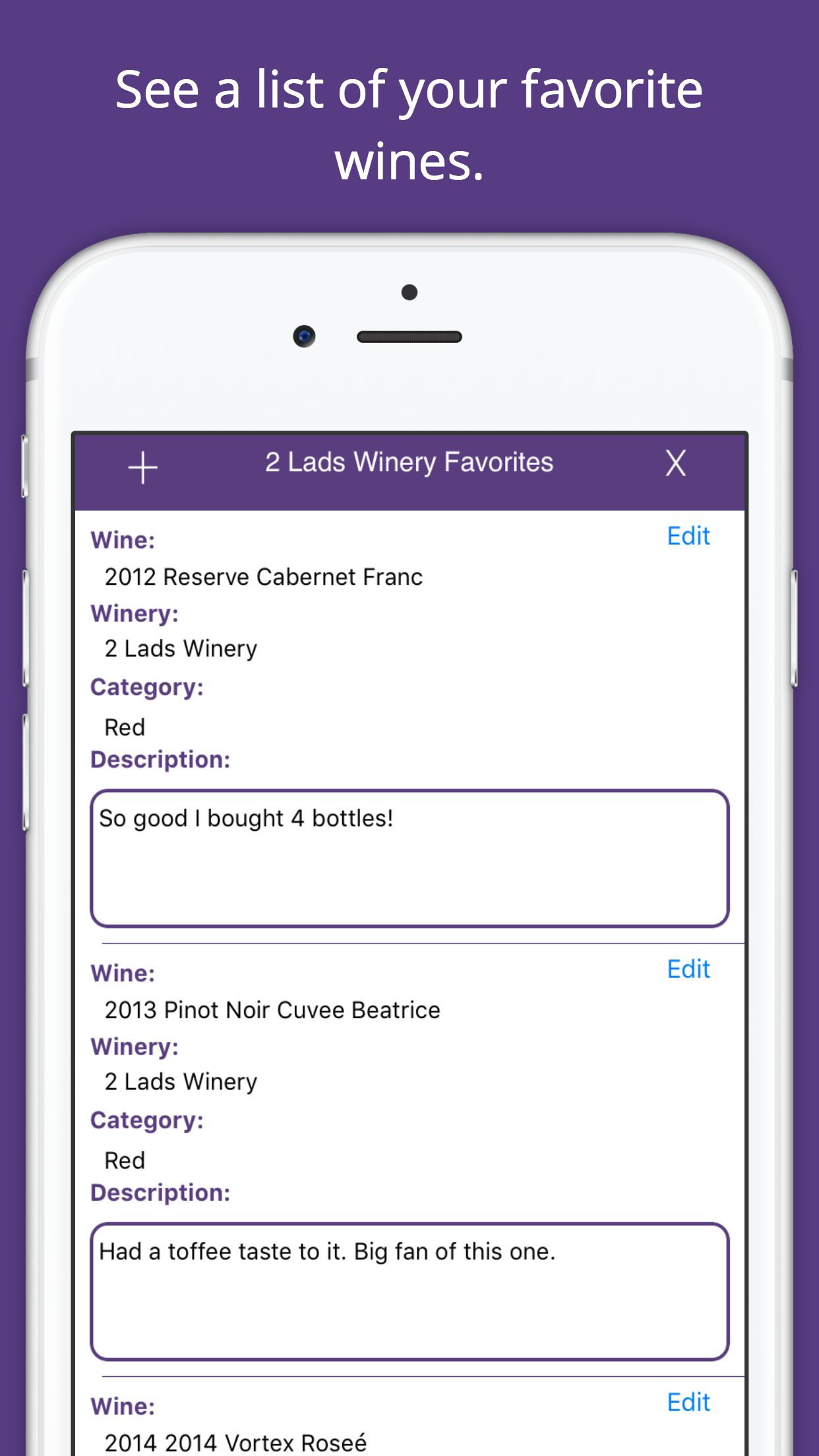 TCWine screenshot 4