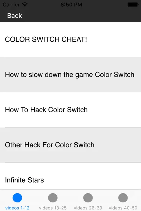 Cheats For Color Switch