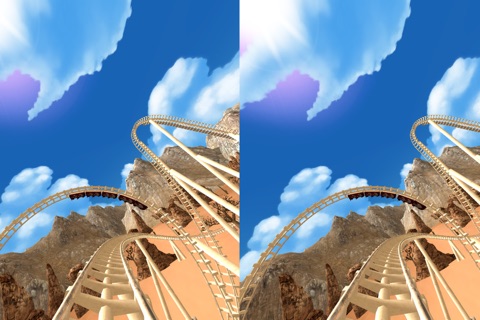 VR Roller Coaster for Google Cardboard screenshot 2