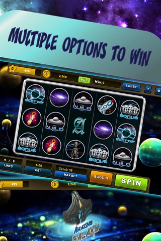 Amazing Slots Galaxy - Deep Space Black Planet screenshot 3