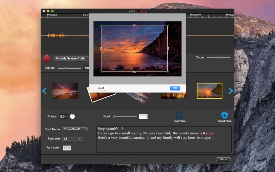 #4. Audio Record Diary - Recorder (macOS) 由: 凤 张