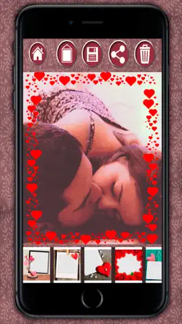 Game screenshot Love photo frames - Photomontage love frames to edit your romantic images mod apk
