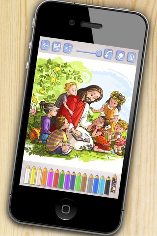 Bible coloring book to paint and color  - Premium screenshot 2