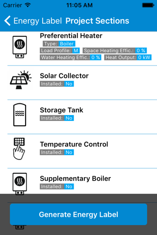 Ferroli Energy Label screenshot 3