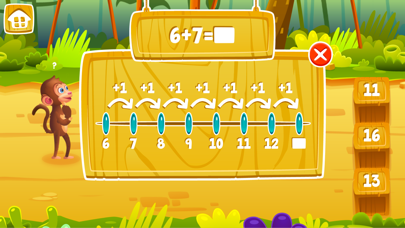 Screenshot #3 pour Mathématiques Jungle : Grade 1