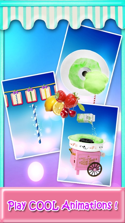 Cotton Candy Mania! - cooking games screenshot-3