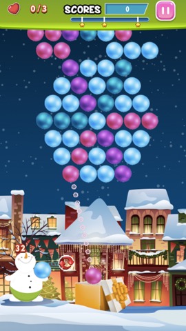 Winter Wonders Deluxe - New Bubble Shooter Mania Free Puzzleのおすすめ画像1