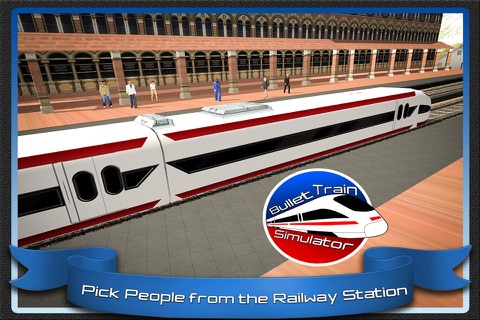 Bullet Train Simulator 3D screenshot 4