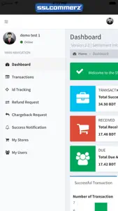 SSLCOMMERZ Merchant Panel screenshot #2 for iPhone