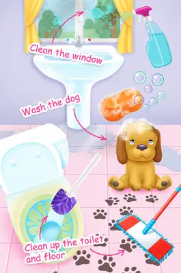 Game screenshot Doll House Cleanup & Decoration - Bedroom, Kitchen & Bath Designer apk