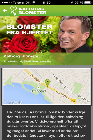 Aalborg Blomster screenshot 2