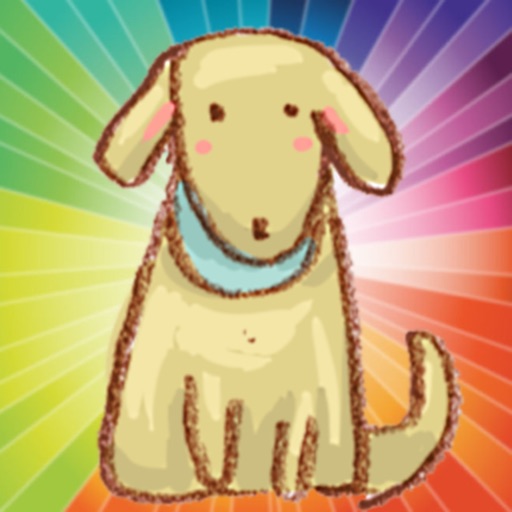 Coloring Book for Toddlers: Dogs ! Color your favorite Puppy coloring pages iOS App