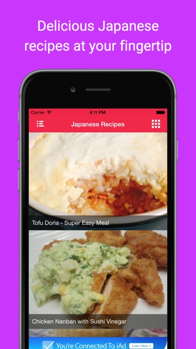 How to cancel & delete Japanese healthy recipe cooking videos: Sushi food from iphone & ipad 1