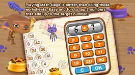 Game screenshot Cat & Dog - Math Siege Educational Game for kids hack