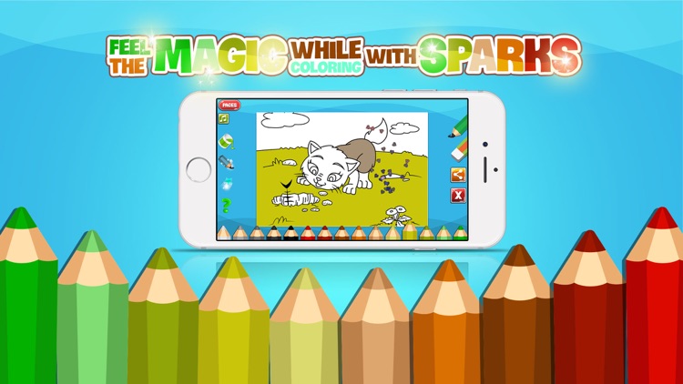 Creative Cute Cats for Coloring - Educational Coloring Book for Kids and Toddlers