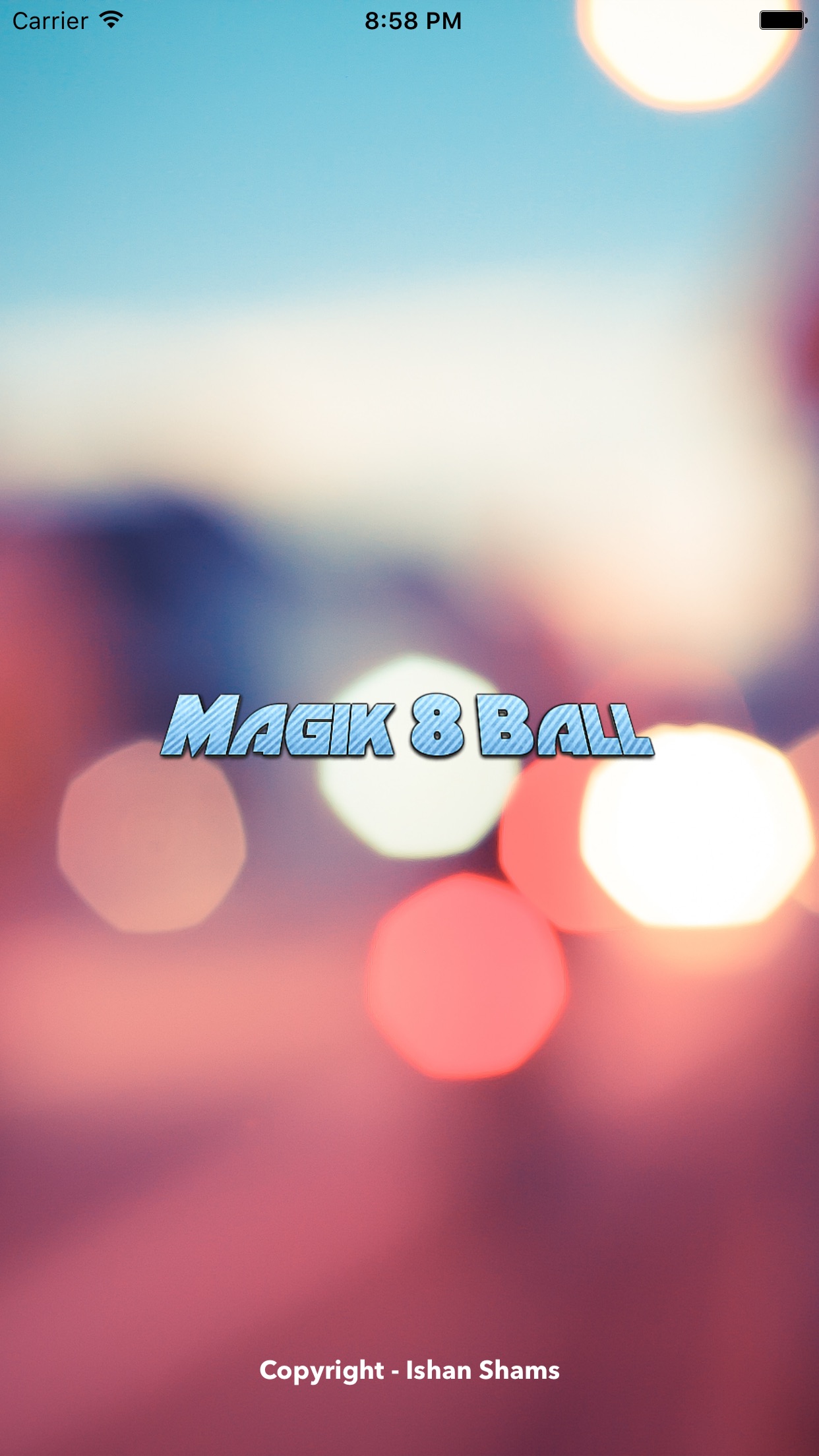 Screenshot 1 of Magik 8 Ball