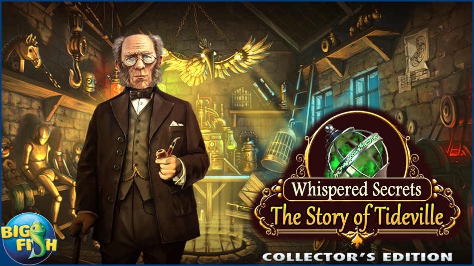 #5. Whispered Secrets: The Story of Tideville - A Mystery Hidden Object Game (iOS) 由: Big Fish Games, Inc