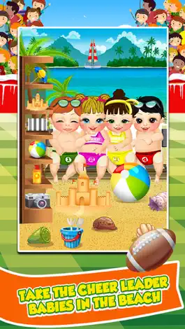 Game screenshot Cheerleader Baby Salon Spa - Candy Food Cooking Kids Maker Games for Girls! mod apk