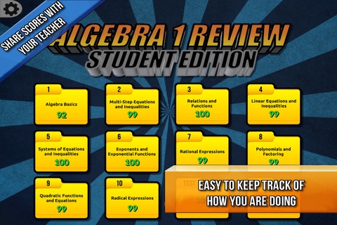 Algebra 1 Review Student Edition screenshot 2