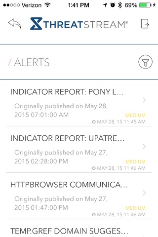 ThreatStreamMobile screenshot 2