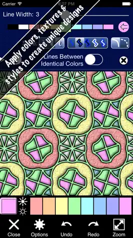 Game screenshot Pattern Artist Free - Easily Create Patterns, Wallpaper and Abstract Art hack