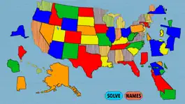 Game screenshot United States Map Puzzle apk