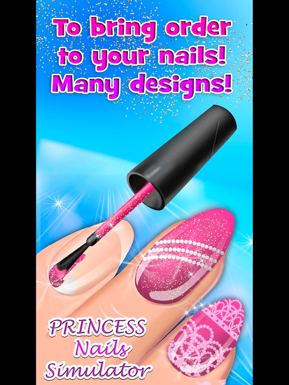 Screenshot #5 pour Princess Nails Simulator