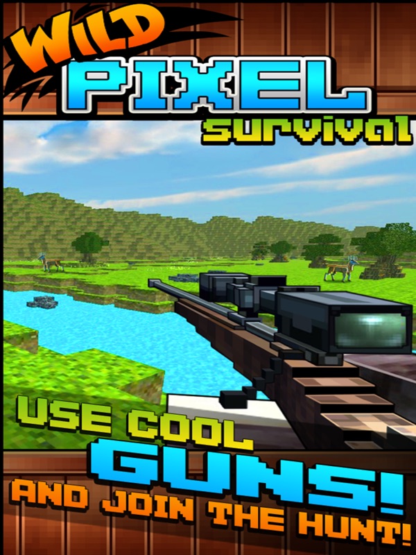 Wild Deer Hunt-ing Survival Pixel World 2016 - Mini Hunter screenshot 7