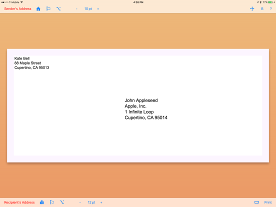 Screenshot #4 pour Envelope Maker