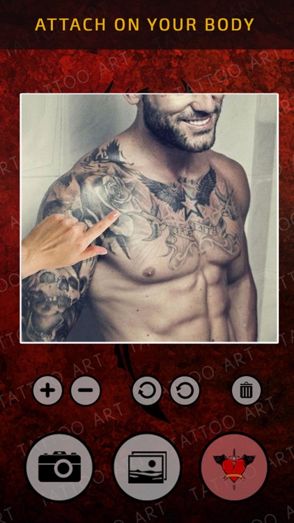Tattoo Maker Photo Editor - Attach Tattoo On Your Body