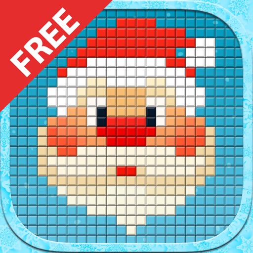 Christmas Griddlers: Journey to Santa Free — Nonogram japanese pixel logic game icon