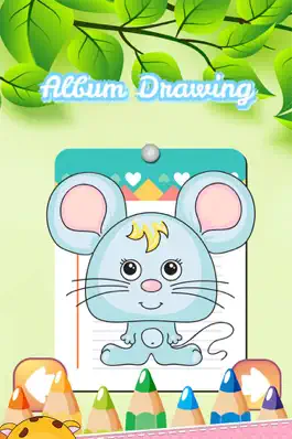 Game screenshot Farm Animals Drawing Coloring Book - Cute Caricature Art Ideas pages for kids apk