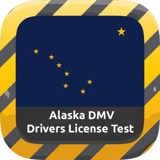 Alaska DMV Drivers License Handbook & AK Signs Flashcards