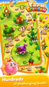 Farm Battle Mania - fun match-3 splash puzzle game screenshot #4 for iPhone