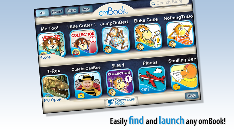 #1. OM Bookshelf (iOS) 由: Oceanhouse Media
