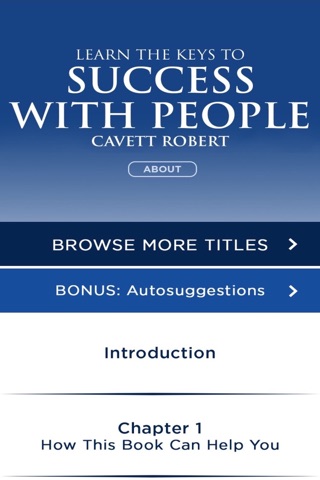 Success with People Meditations by Cavett Robert screenshot 2