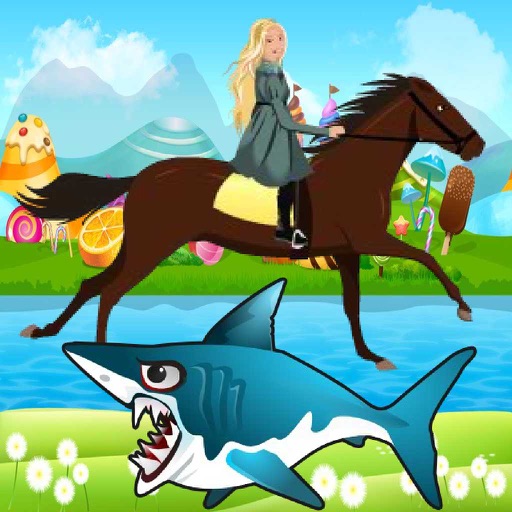 Shark Attack Princess Horse icon