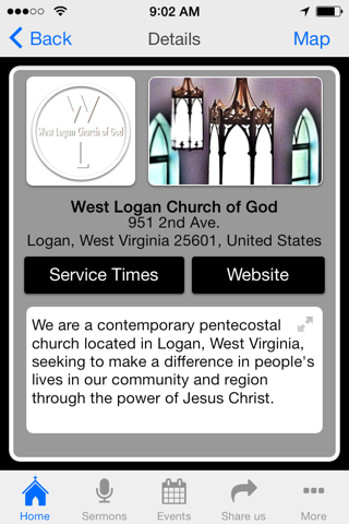 West Logan Church of God screenshot 3