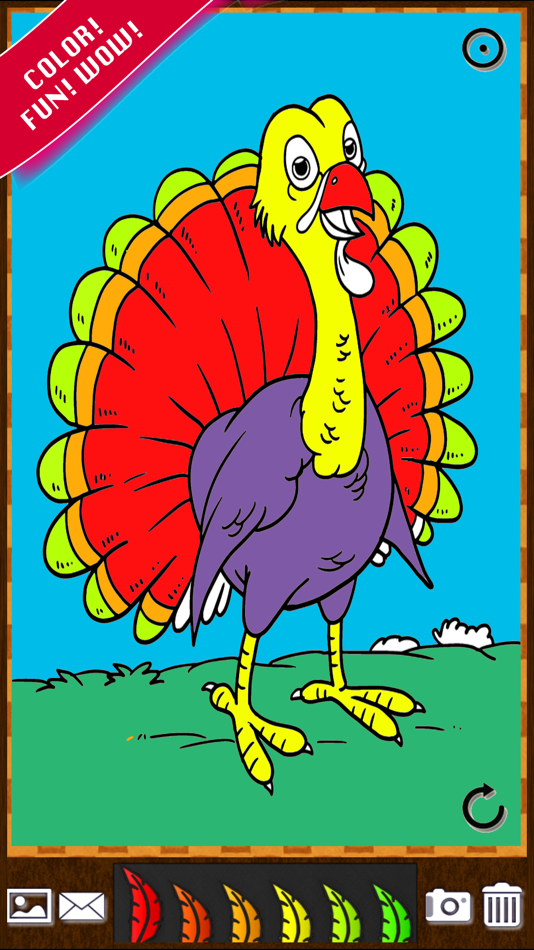 Thanksgiving Coloring Book FREE - 1.0.2 - (iOS)