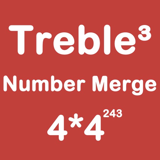 Number Merge Treble 4X4 - Merging Number Block And Playing With Piano Music icon