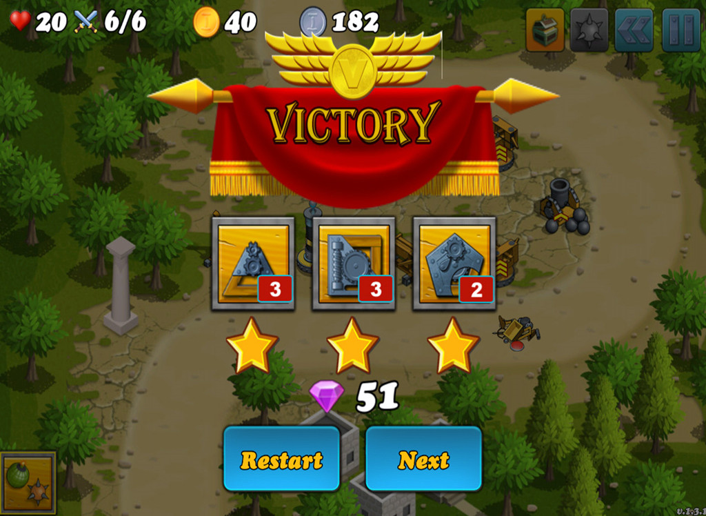 Tower Defense of Fields: Greece Tower Defense of Homeworld Runners Sentinel Game