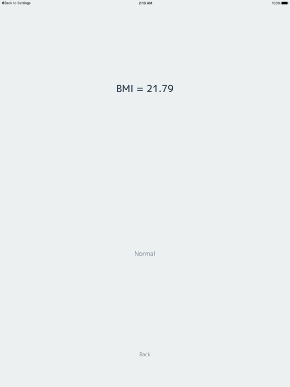 Screenshot #5 pour BMI Calculator α