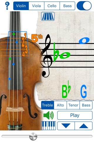 Fingering Strings for iPhone screenshot 2