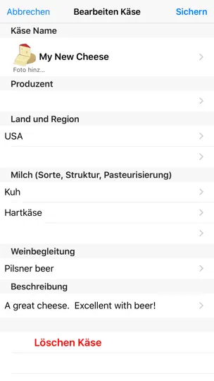 Screenshot von Fromage auf dem iPhone 5