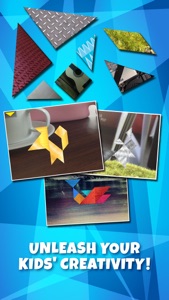 Kids Learning Puzzles: Alphabets, My K12 Tangram screenshot #3 for iPhone