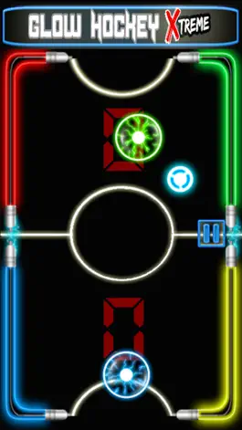 Game screenshot Glow Hockey Extreme apk