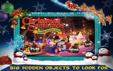 Christmas Sequence Hidden Object Games screenshot 4