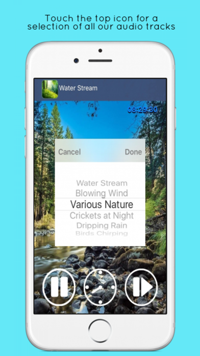 Screenshot #2 pour Nature Sounds: Relaxing Audio