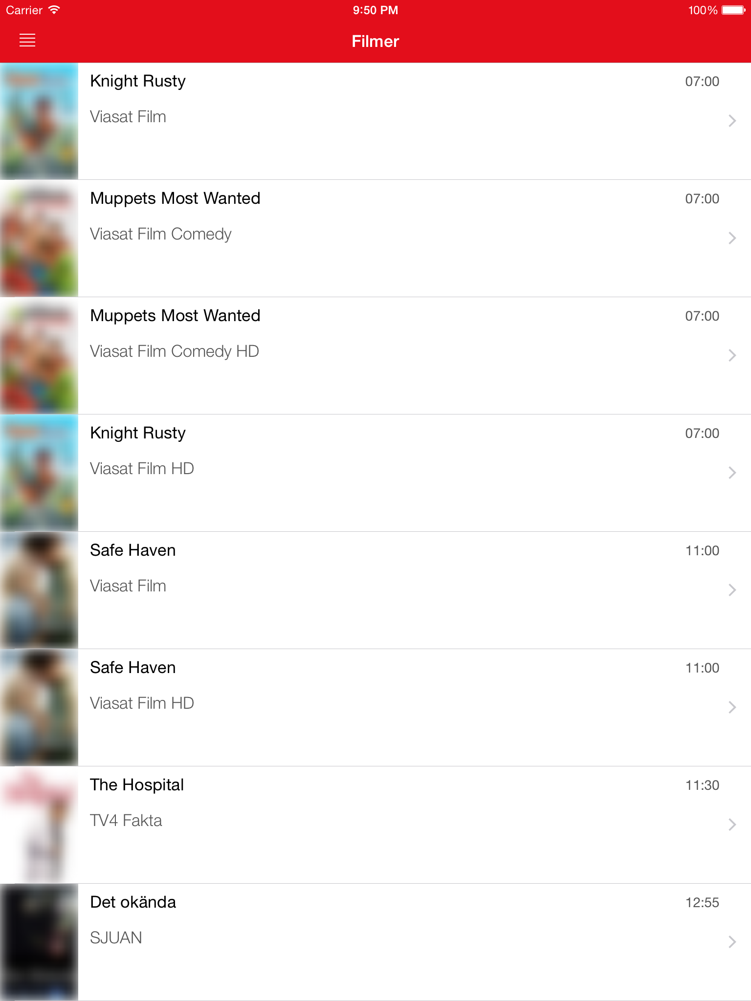 Svensk Gratis TV Guide screenshot 6